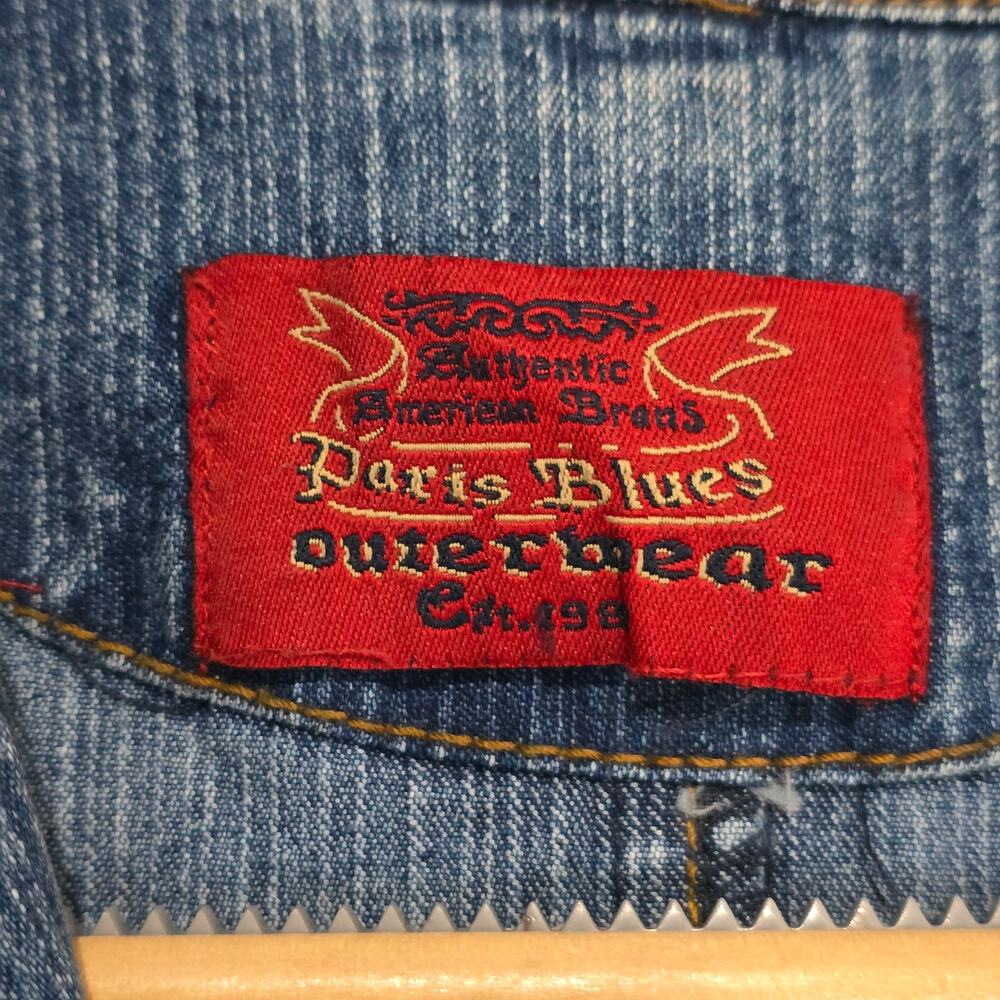 Paris Blues Denim Jacket medium large - Picture 5 of 5